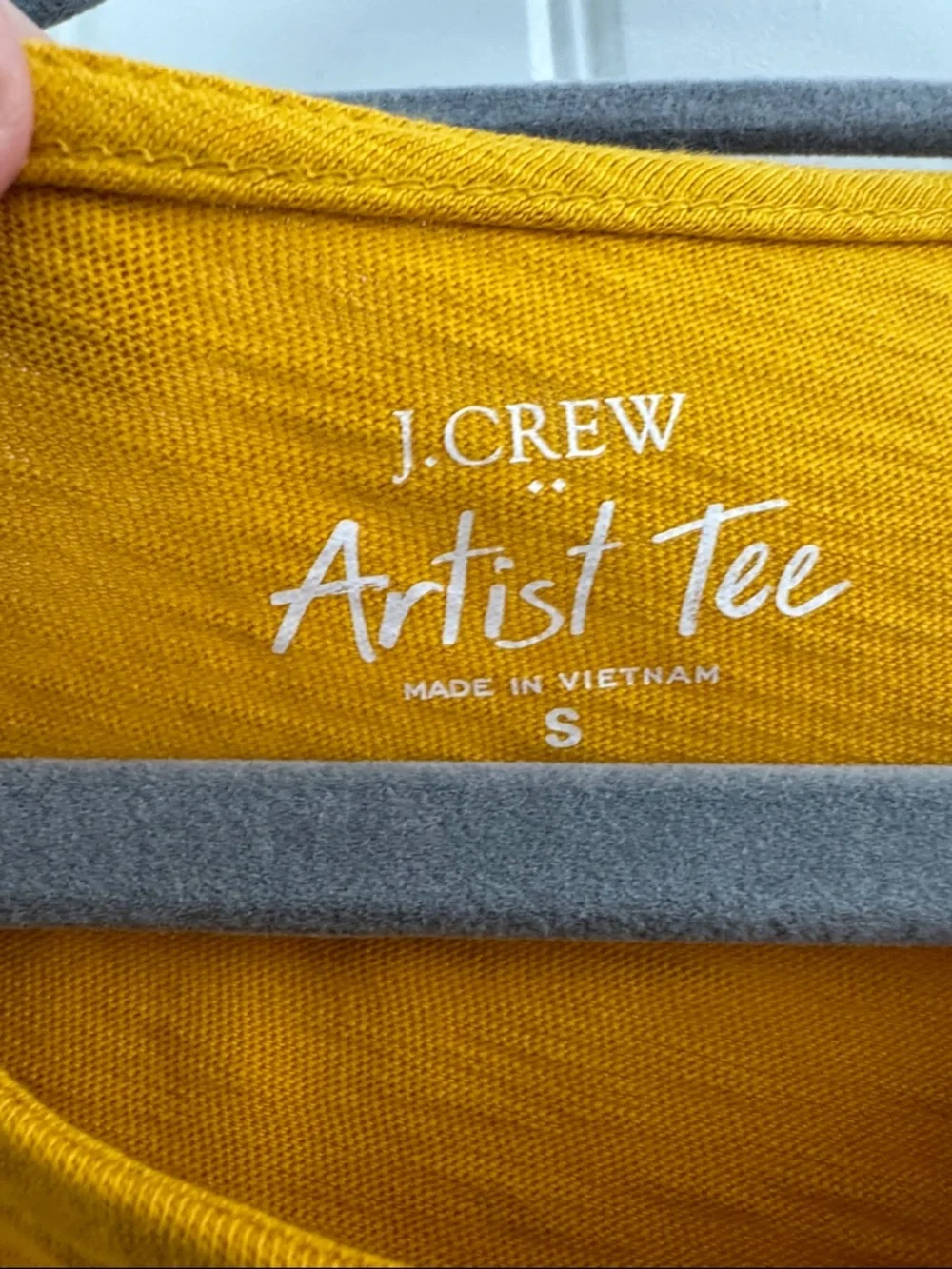 J. Crew Long-Sleeve Women's Top in Mustard - Picture 2 of 3
